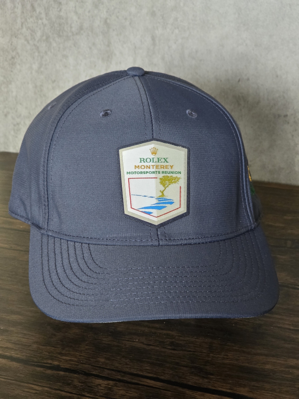 American Needle Navy Rolex Monterey Patch Baseball Cap